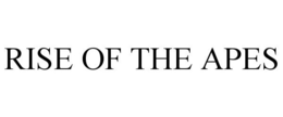 RISE OF THE APES trademark