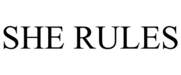 SHE RULES trademark