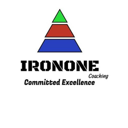 IRONONE COACHING COMMITTED EXCELLENCE trademark