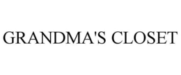 GRANDMA'S CLOSET trademark