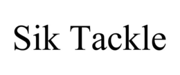 SIK TACKLE trademark