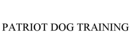 PATRIOT DOG TRAINING trademark