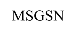 MSGSN trademark