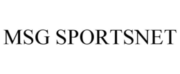 MSG SPORTSNET trademark