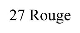 27 ROUGE trademark