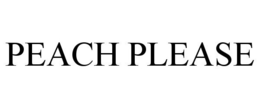 PEACH PLEASE trademark