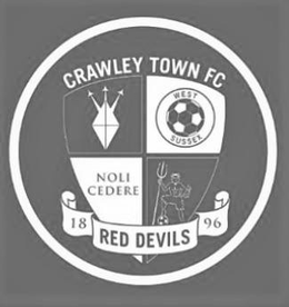 CRAWLEY TOWN FC WEST SUSSEX NOLI CEDERE RED DEVILS 1896 trademark