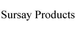 SURSAY PRODUCTS trademark