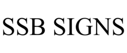 SSB SIGNS trademark