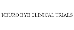 NEURO EYE CLINICAL TRIALS trademark