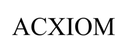 ACXIOM trademark