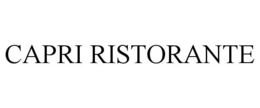 CAPRI RISTORANTE trademark