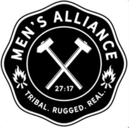 MEN'S ALLIANCE TRIBAL. RUGGED. REAL. 27:17 trademark