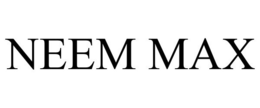 NEEM MAX trademark