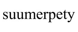 SUUMERPETY trademark