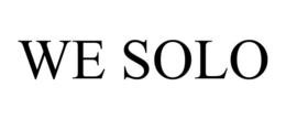 WE SOLO trademark