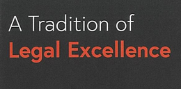 A TRADITION OF LEGAL EXCELLENCE trademark