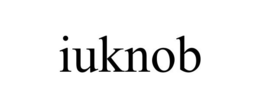 IUKNOB trademark
