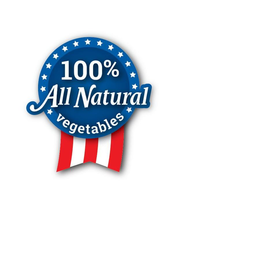 100% ALL NATURAL VEGETABLES trademark