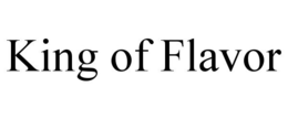 KING OF FLAVOR trademark