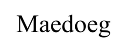 MAEDOEG trademark