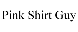 PINK SHIRT GUY trademark