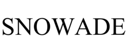 SNOWADE trademark