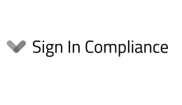 V SIGN IN COMPLIANCE trademark