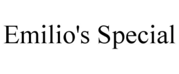 EMILIO'S SPECIAL trademark