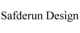 SAFDERUN DESIGN trademark