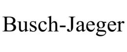 BUSCH-JAEGER trademark