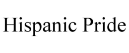 HISPANIC PRIDE trademark