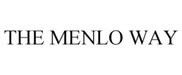 THE MENLO WAY trademark