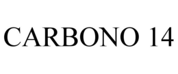 CARBONO 14 trademark