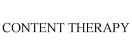 CONTENT THERAPY trademark