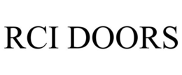 RCI DOORS trademark