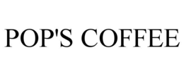 POP'S COFFEE trademark
