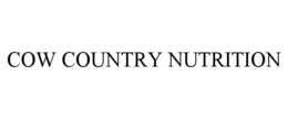 COW COUNTRY NUTRITION trademark