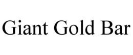 GIANT GOLD BAR trademark