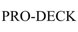 PRO-DECK trademark