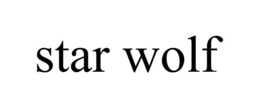STAR WOLF trademark