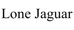 LONE JAGUAR trademark