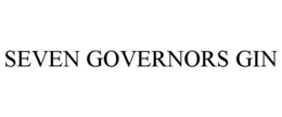 SEVEN GOVERNORS GIN trademark