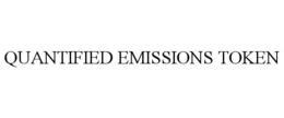 QUANTIFIED EMISSIONS TOKEN trademark