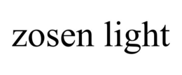 ZOSEN LIGHT trademark