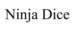 NINJA DICE trademark