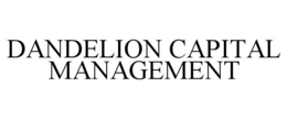 DANDELION CAPITAL MANAGEMENT trademark