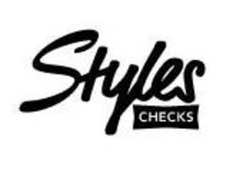 STYLES CHECKS trademark