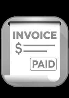 INVOICE $ PAID trademark
