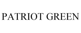 PATRIOT GREEN trademark